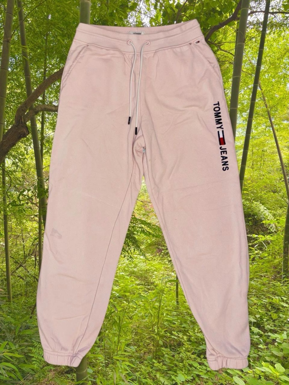 Tommy Hilfiger Light Pink Logo Joggers